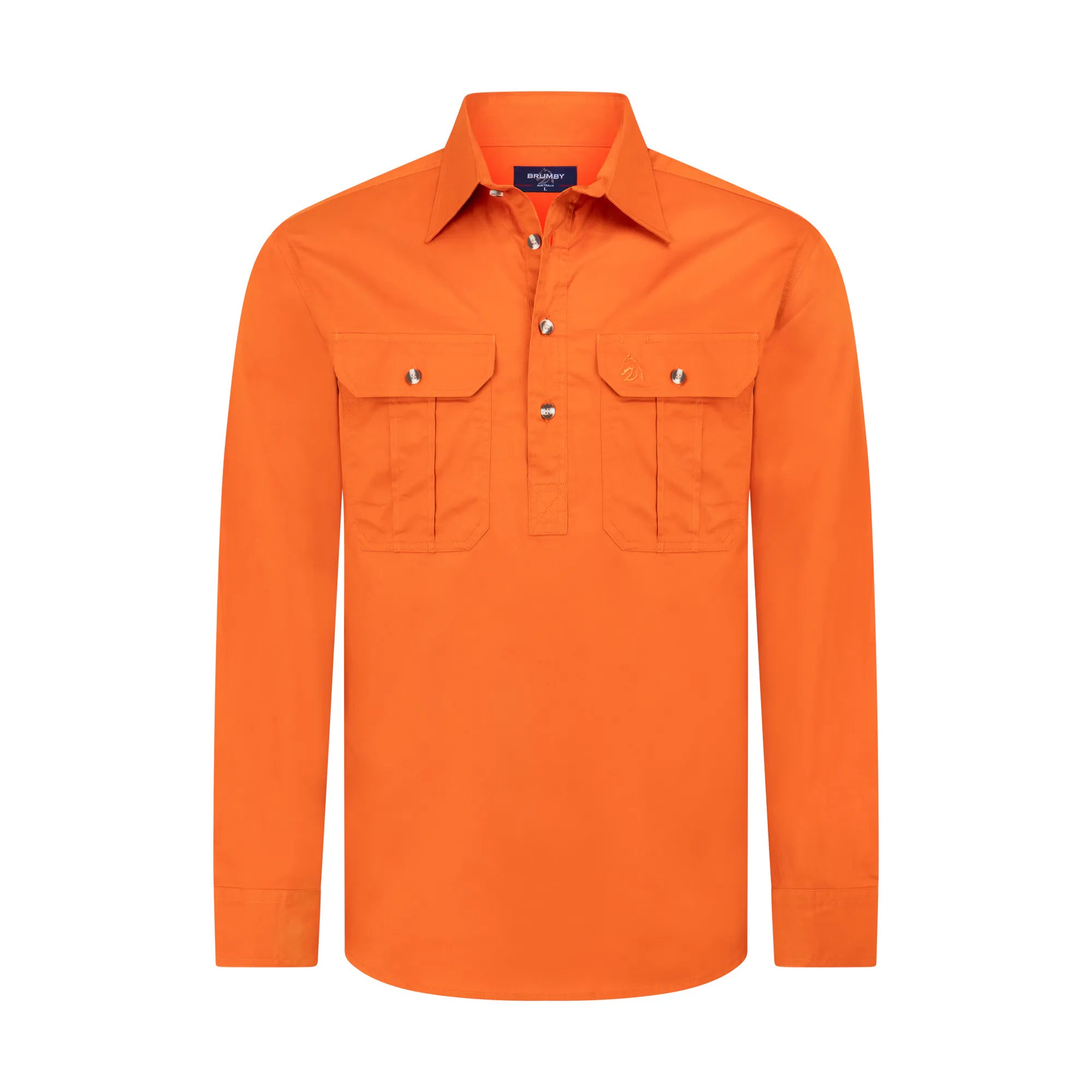 Brumby - Half Button Shirt.