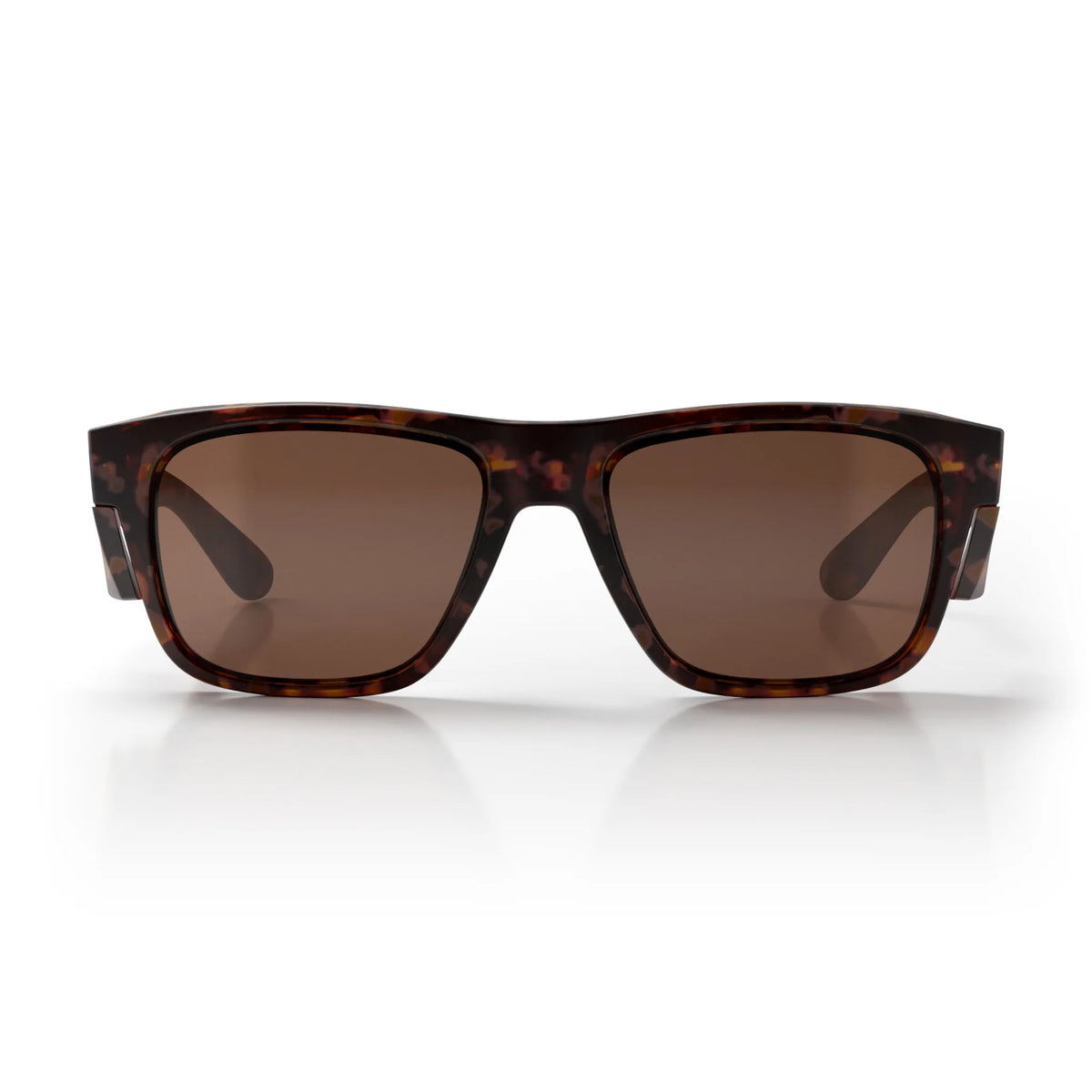 Fusions Matte Tort Frame Brown Polarised Lens