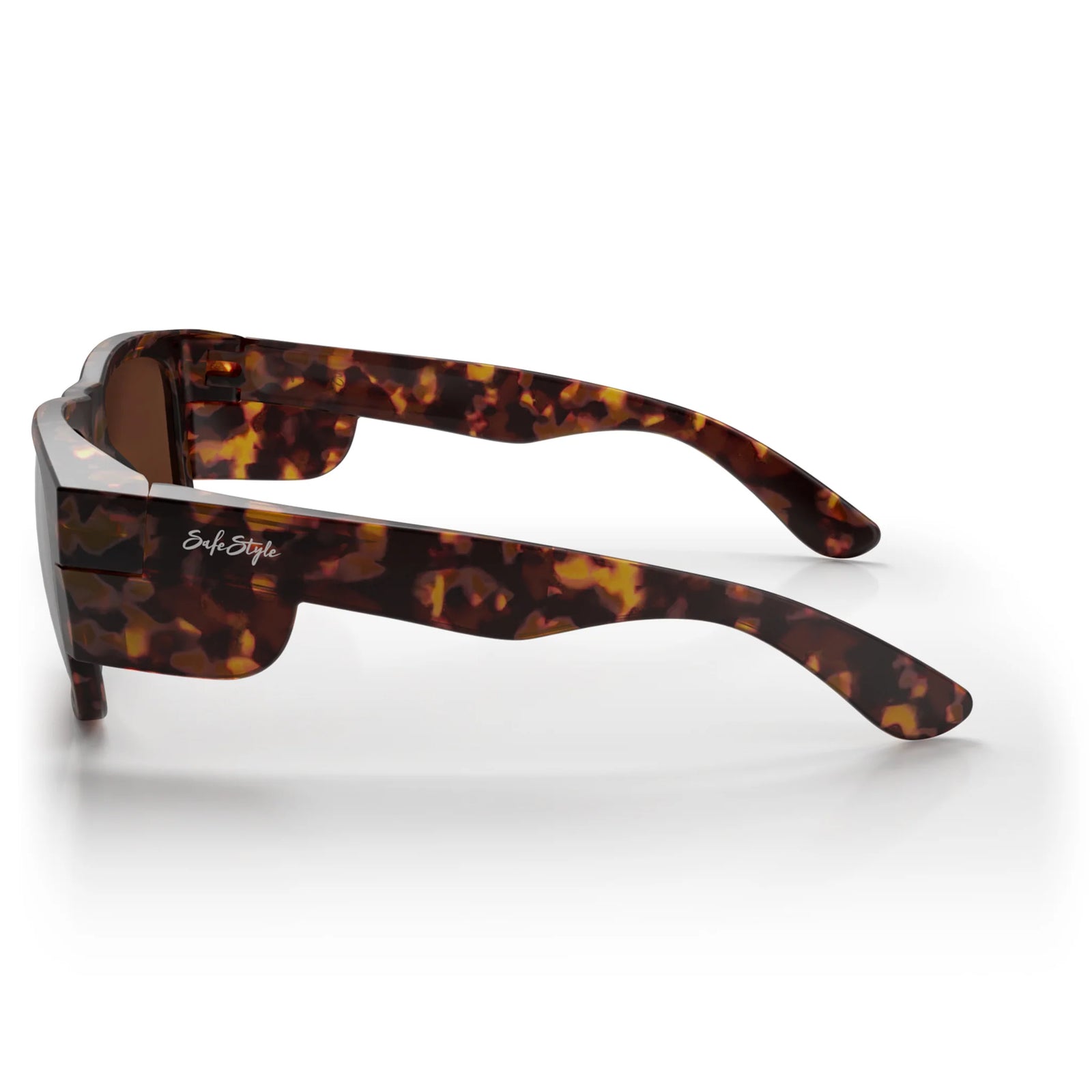 Fusions Matte Tort Frame Brown Polarised Lens