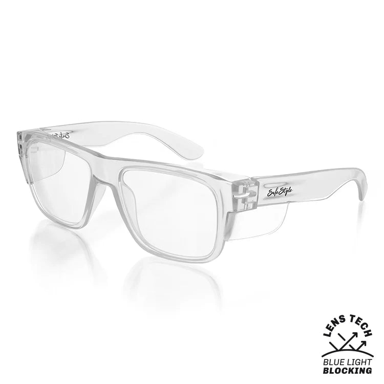 Fusions Clear Frame/Blue Light Blocking