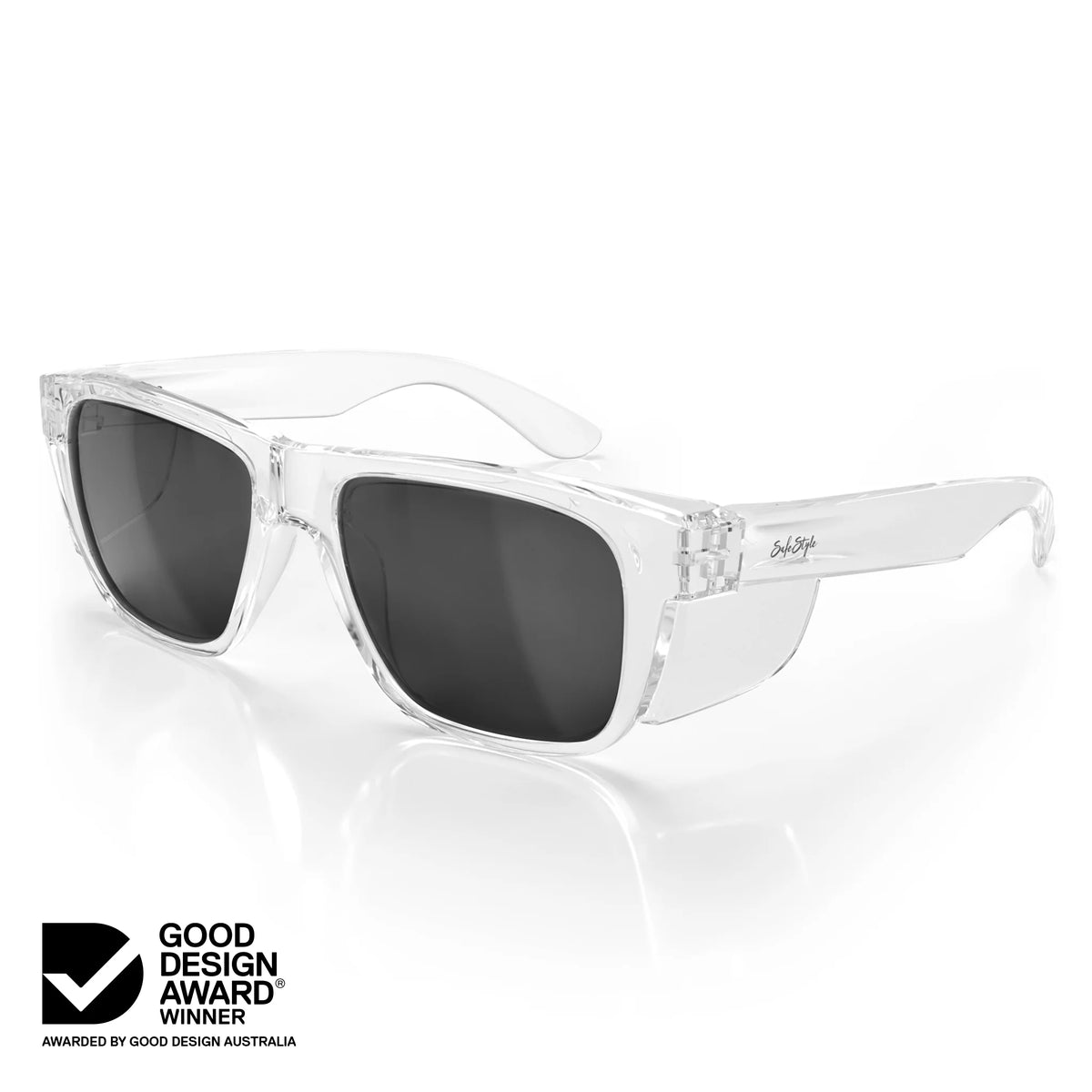 Fusions XL Clear Frame Polarised Lens