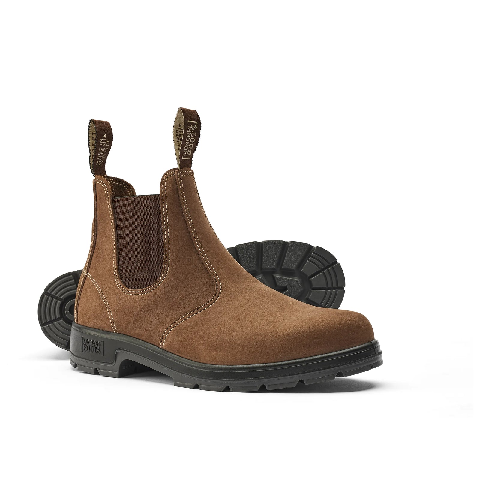 Vintage Brown K9 Elastic Sided Boot