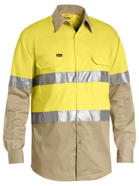 L-S Taped Hi Vis Cool Lightweight Shirt