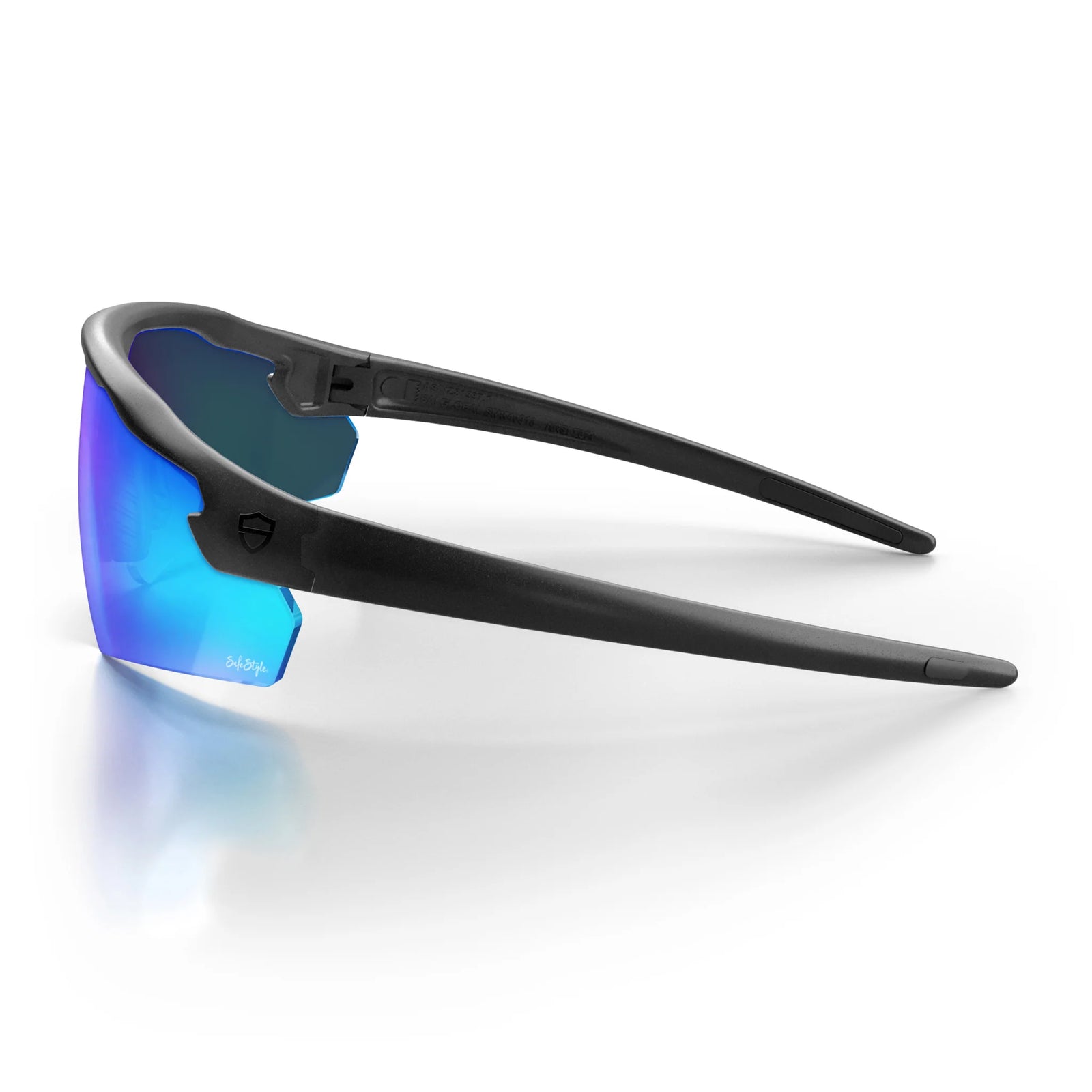 Phantoms Matte Black Frame/Reflectors Blue Lens
