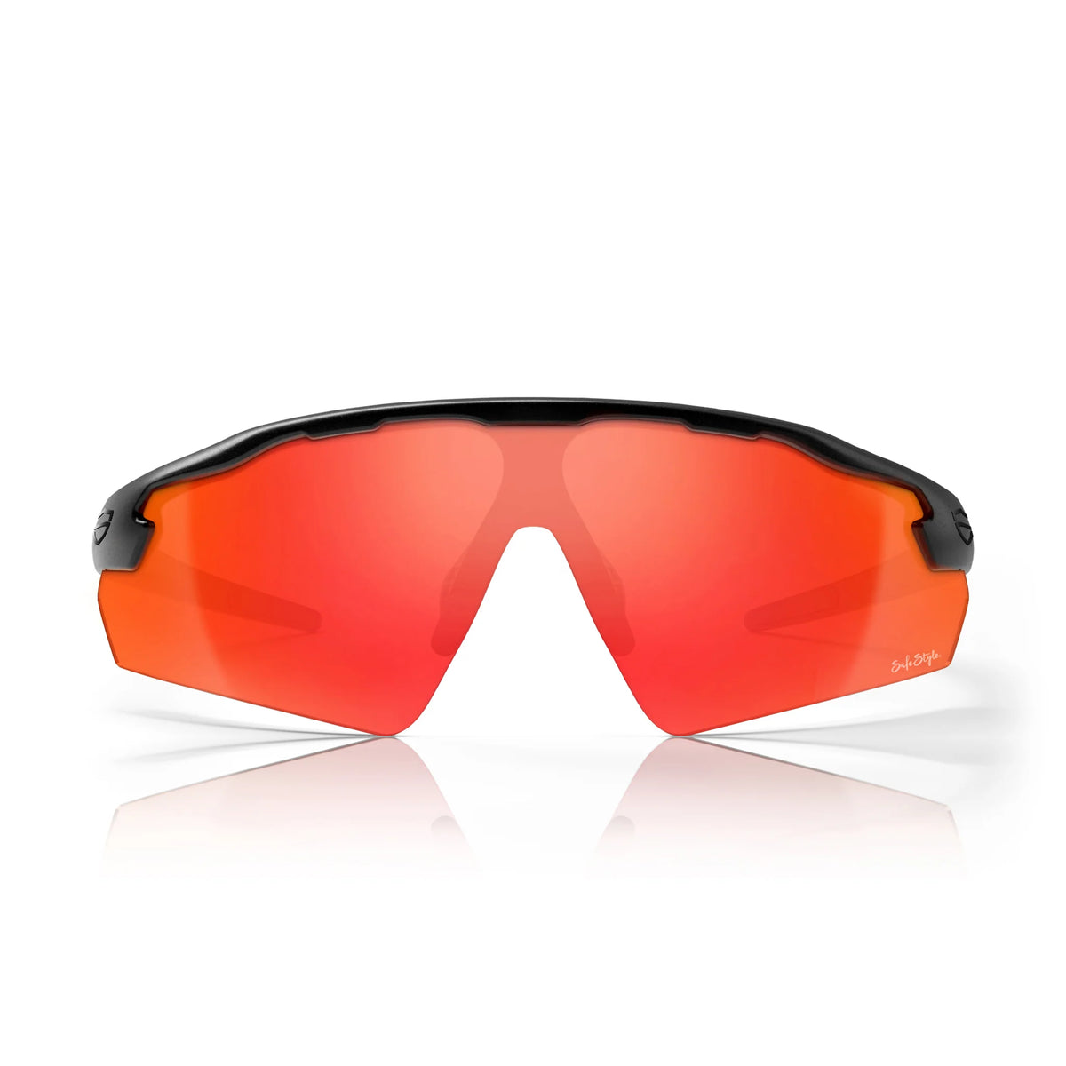 Phantoms Matte Black Frame/Reflectors Red Lens