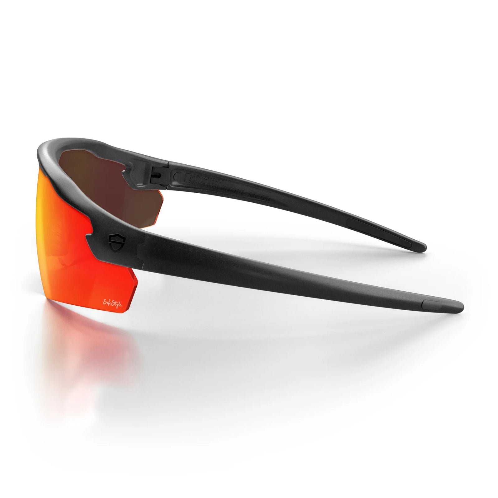 Phantoms Matte Black Frame/Reflectors Red Lens