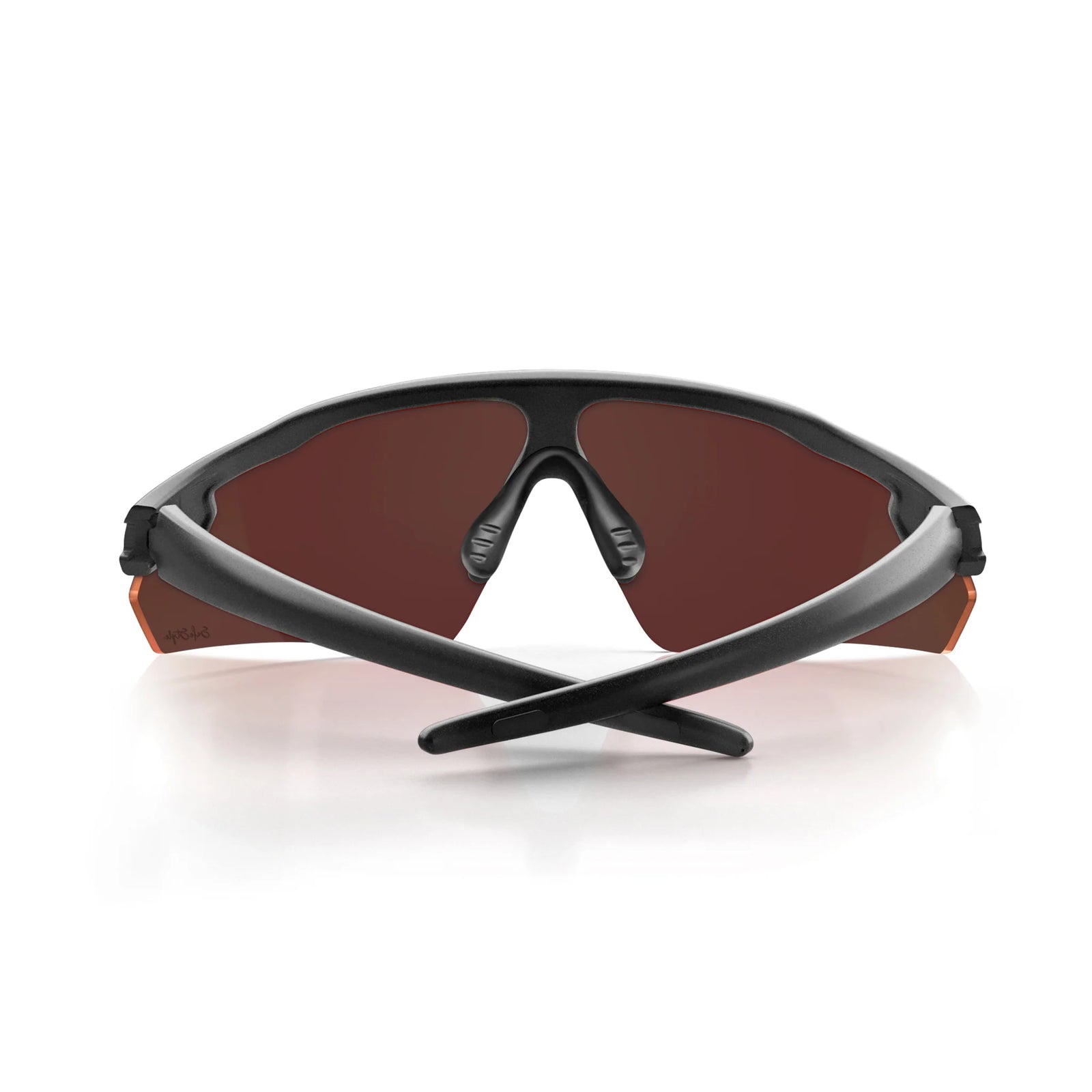 Phantoms Matte Black Frame/Reflectors Red Lens