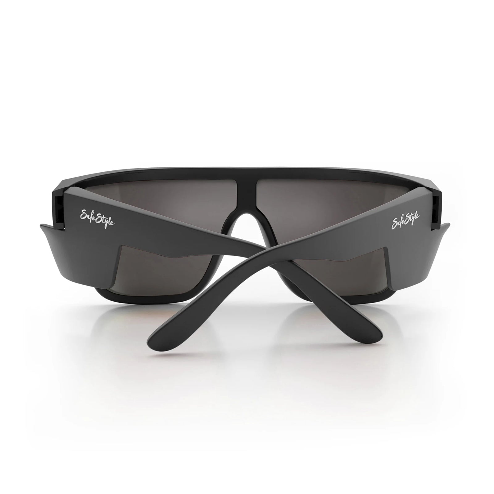 Primes Matte Black Frame Reflectors Red Lens