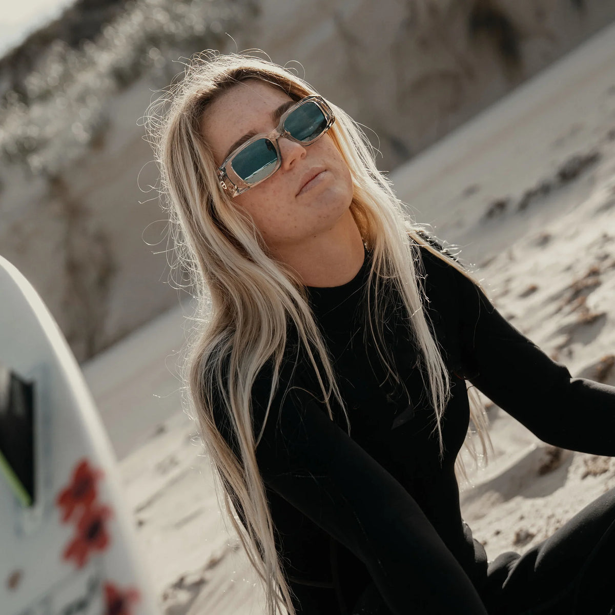 Auras Graphite Frame, Grey Polarised Lens