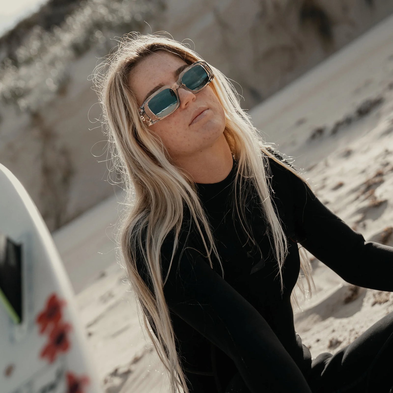 Auras Graphite Frame, Grey Polarised Lens