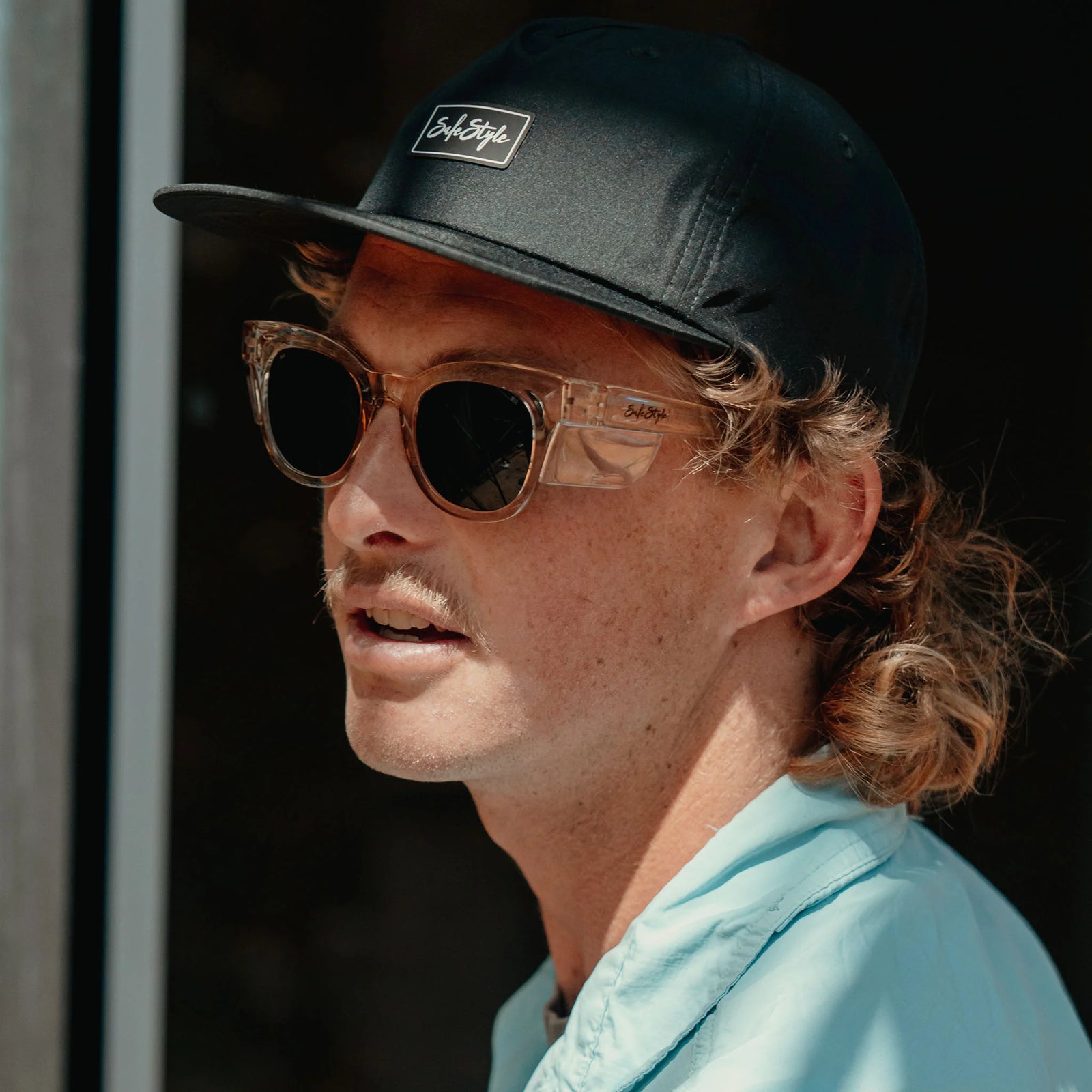 Safe Style - Harps Champange Frame - Polarised Lens