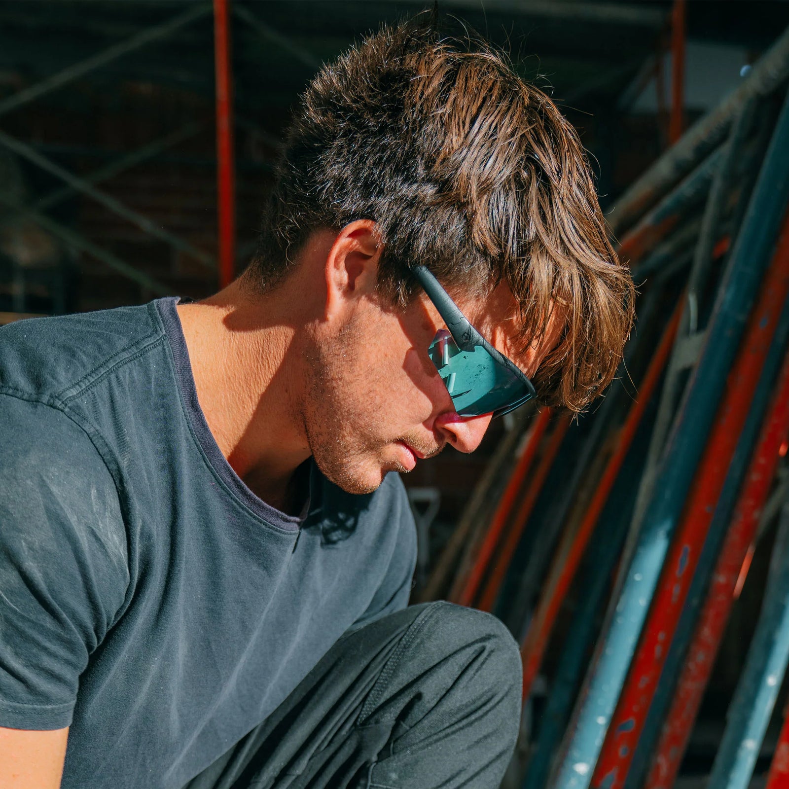 Phantoms Matte Black Frame/Reflectors Blue Lens