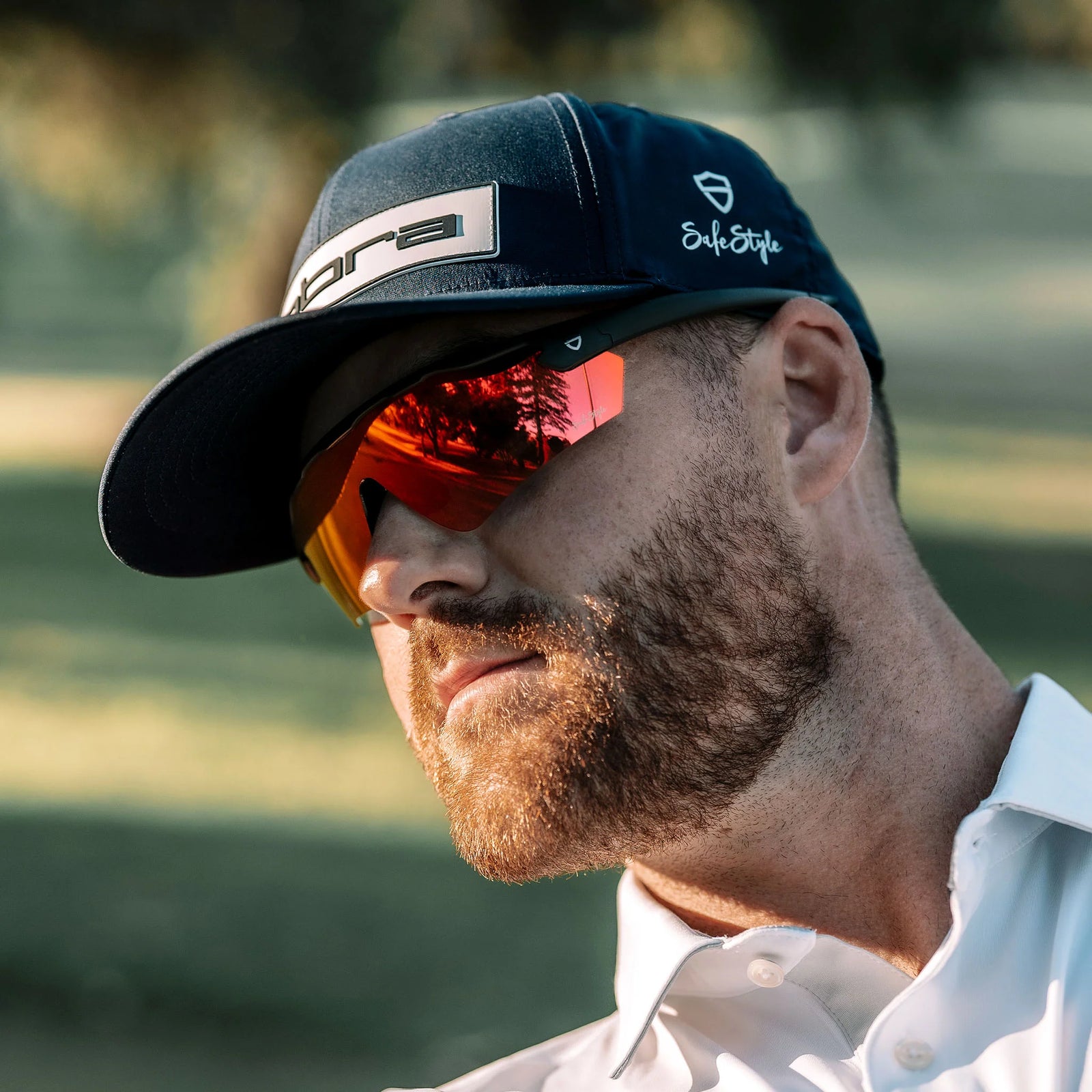 Phantoms Matte Black Frame/Reflectors Red Lens