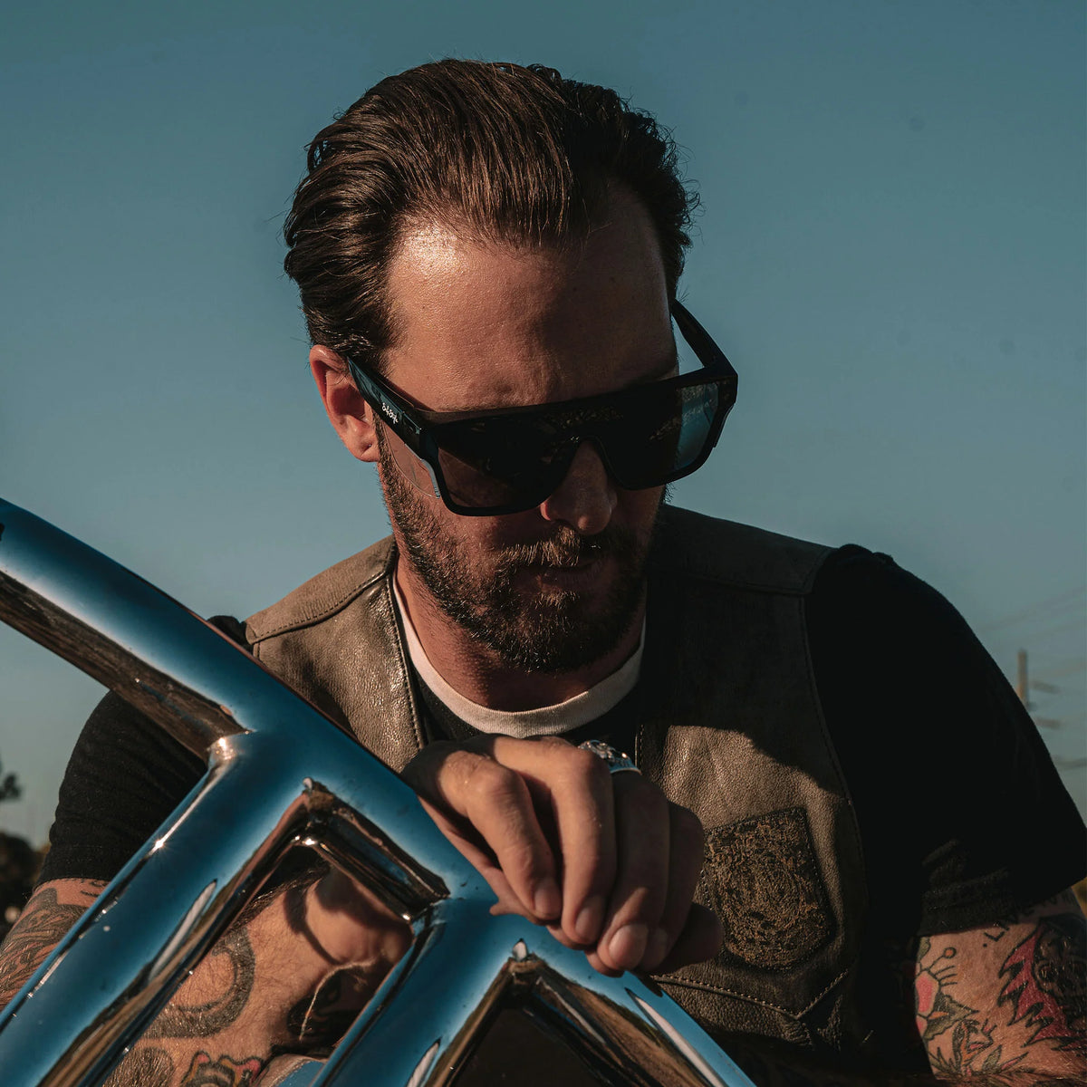 Primes Black Frame Polarised Lens