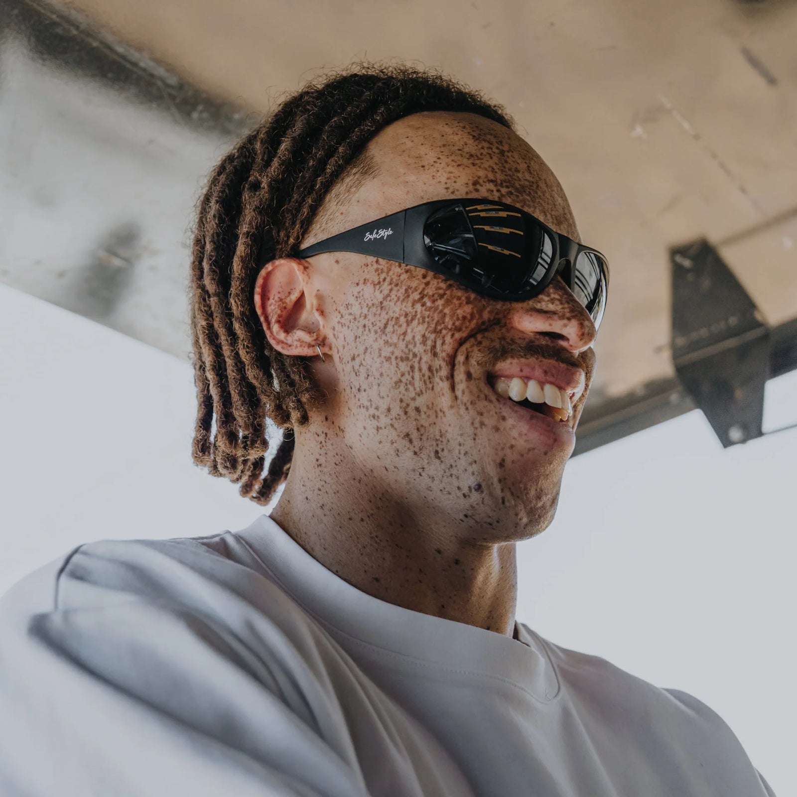 Safestyle- Sonic Polarised Lens Matte Black