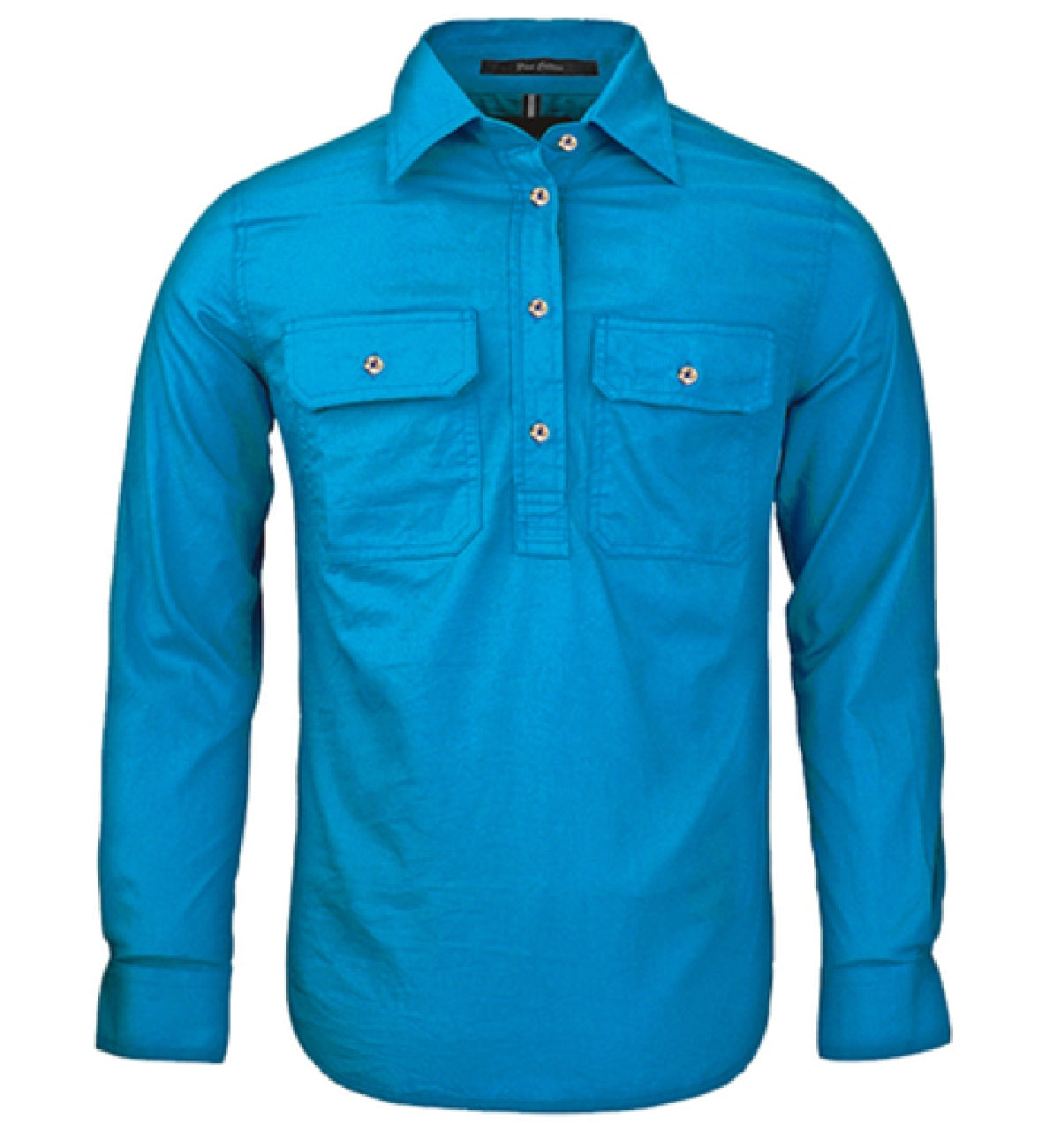 Womens Pilbara Closed Front L/S Shirt