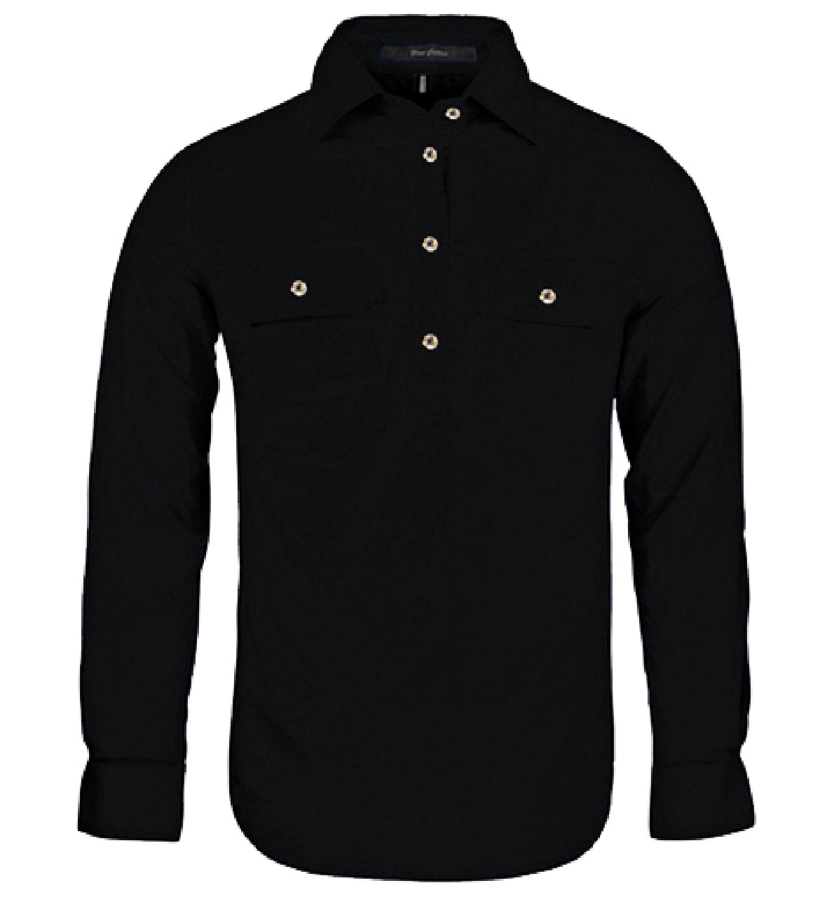 Womens Pilbara Closed Front L/S Shirt