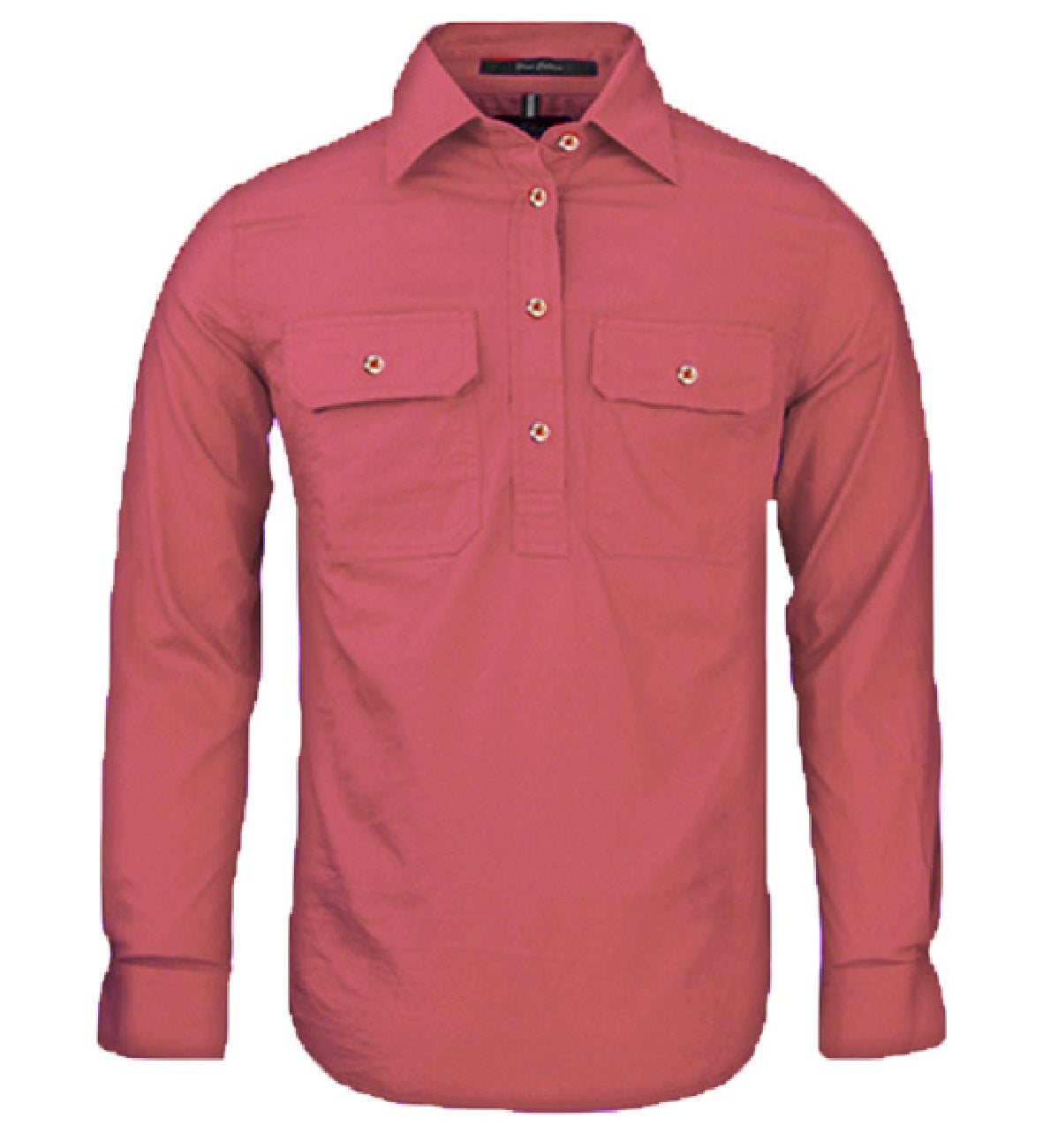 Womens Pilbara Closed Front L/S Shirt