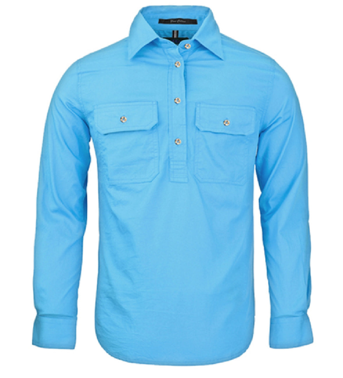 Womens Pilbara Closed Front L/S Shirt