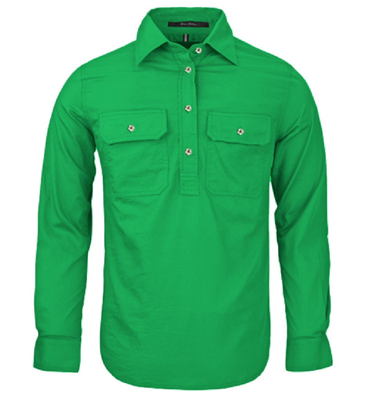 Womens Pilbara Closed Front L/S Shirt