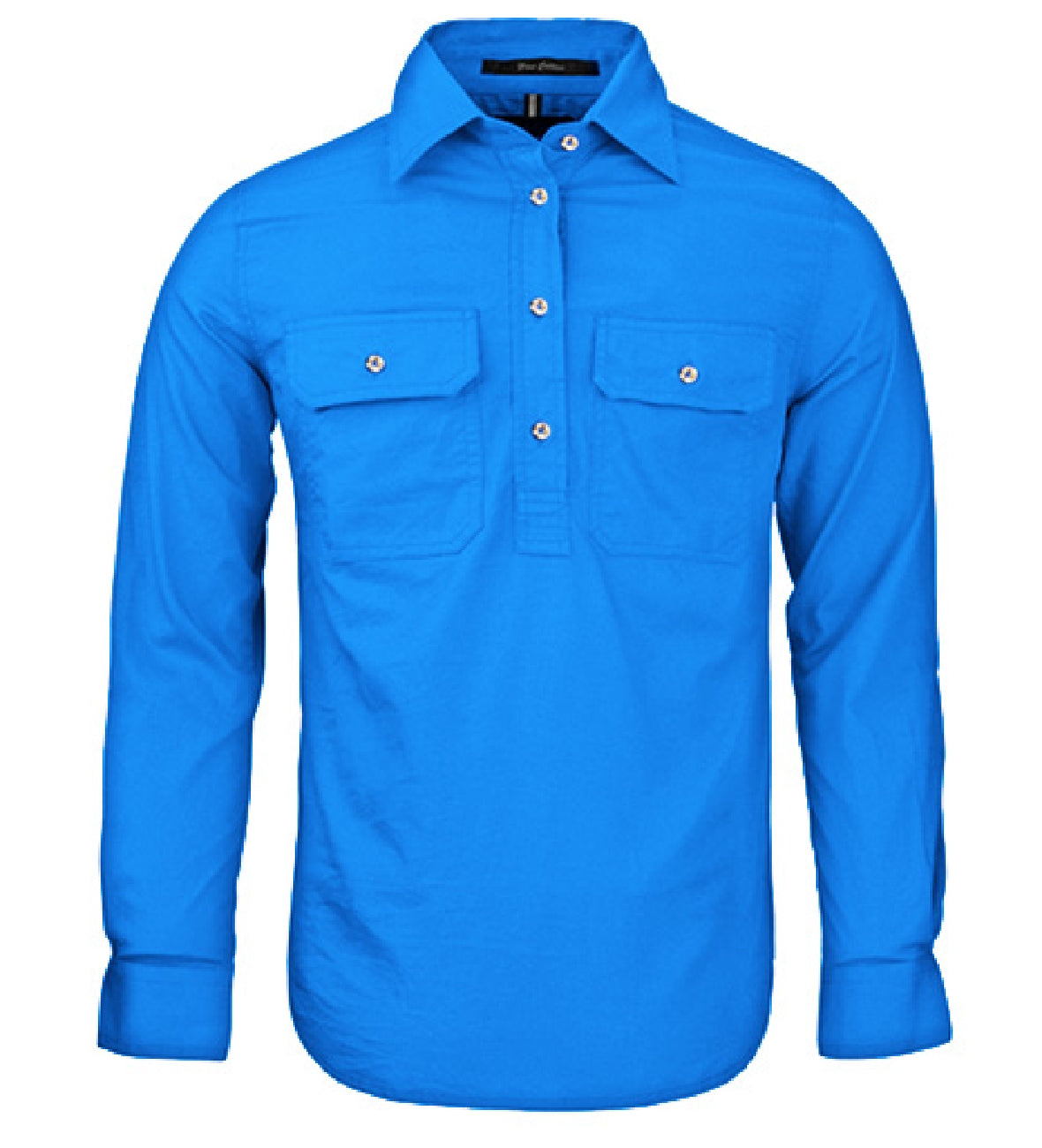 Womens Pilbara Closed Front L/S Shirt