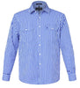 Blue White Check