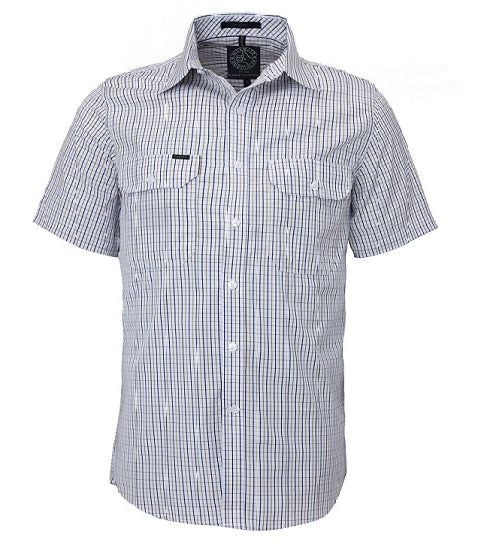 Pilbara Mens S/S Shirt, Double Pockets