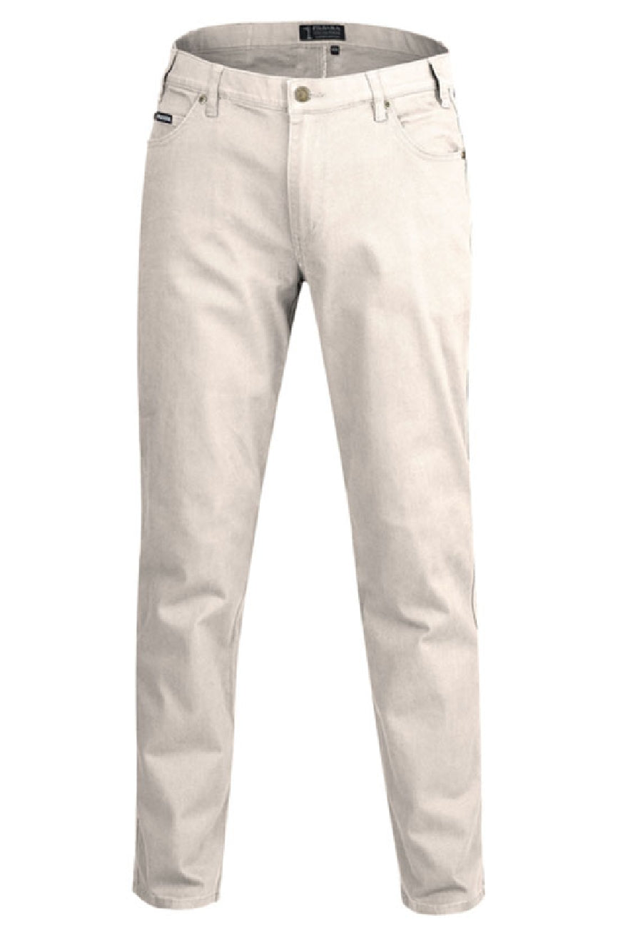 Pilbara Mens Cotton Stretch Jean Short