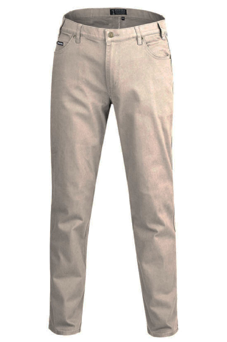 Pilbara Mens Cotton Stretch Jean Short
