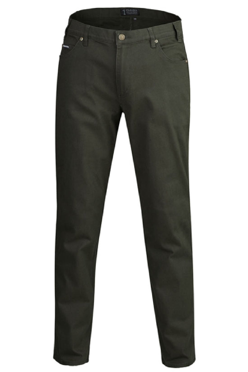 Pilbara Mens Cotton Stretch Jean Short