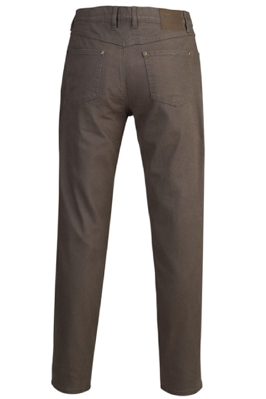 Pilbara Mens Cotton Stretch Jean - Vintage Grey