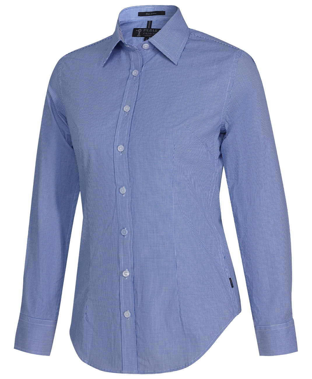 Pilbara Ladies Y/D Check, L/S Shirt