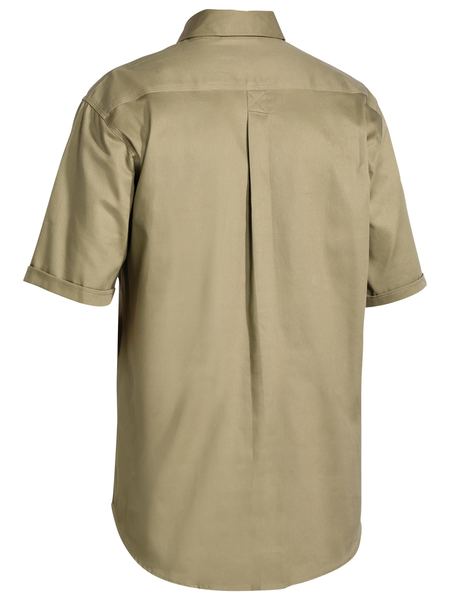 S-S Closed Front Cotton Drill Shirt