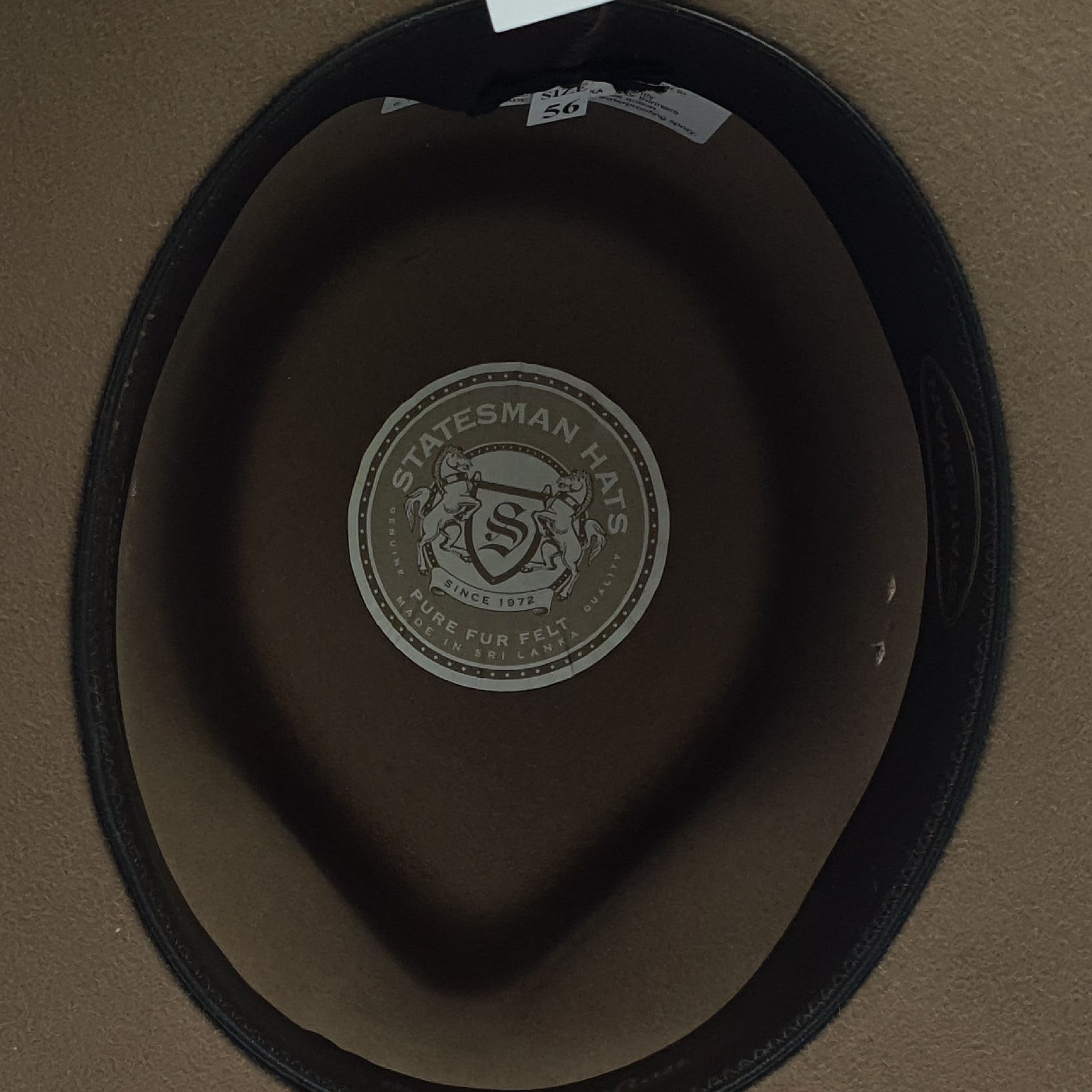 Statesman Hat - Big Australian Fur Felt