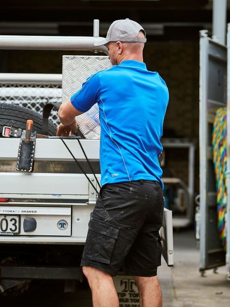 Stretch Cotton Drill Cargo Short