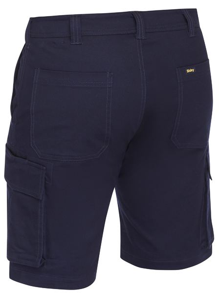 Stretch Cotton Drill Cargo Short