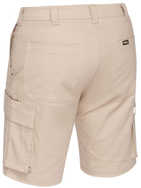Stretch Cotton Drill Cargo Short