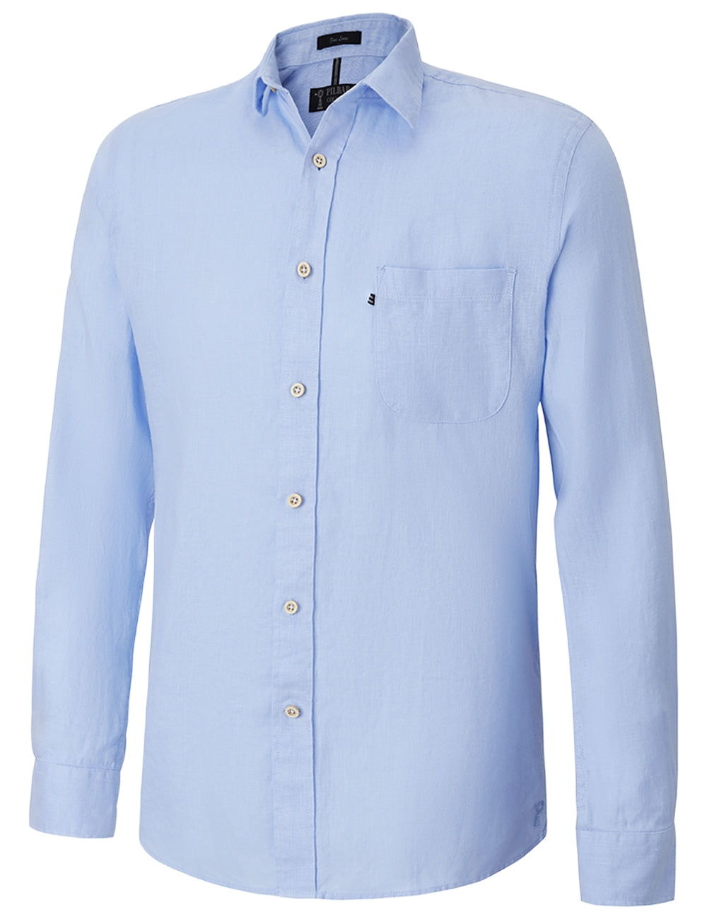 Pilbara Mens Linen L/S Shirt