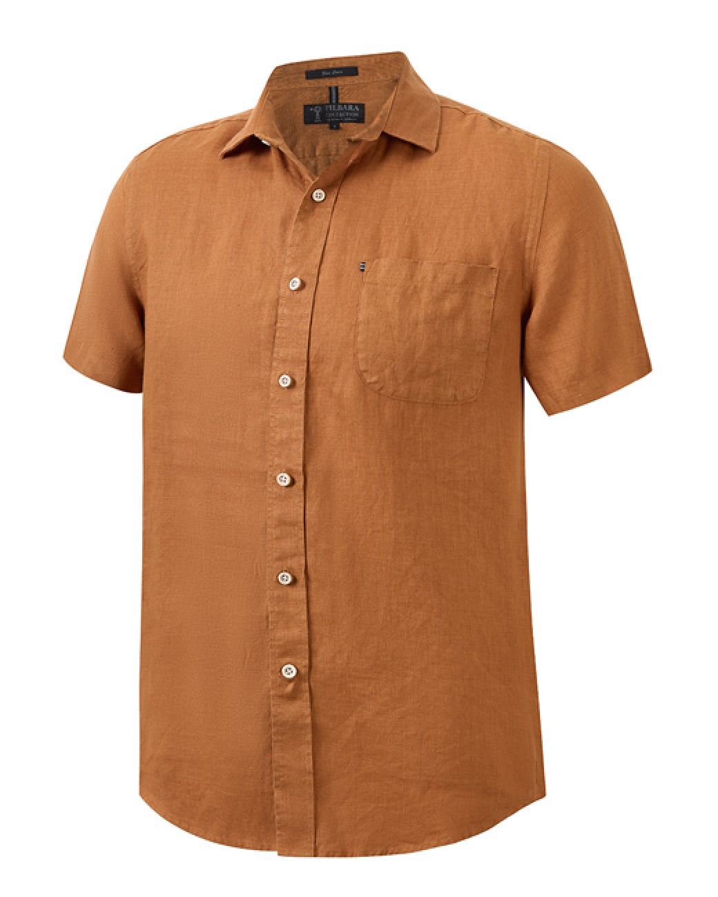 Pilbara Men's Linen S/S Shirt