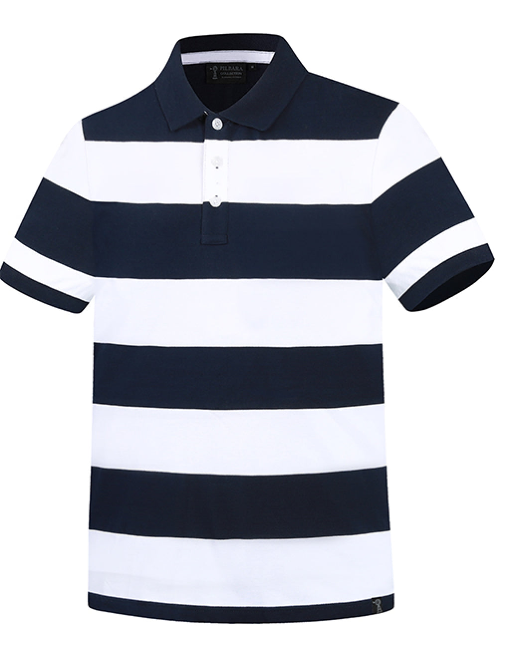 Pilbara Men's Y/D Striped Polo