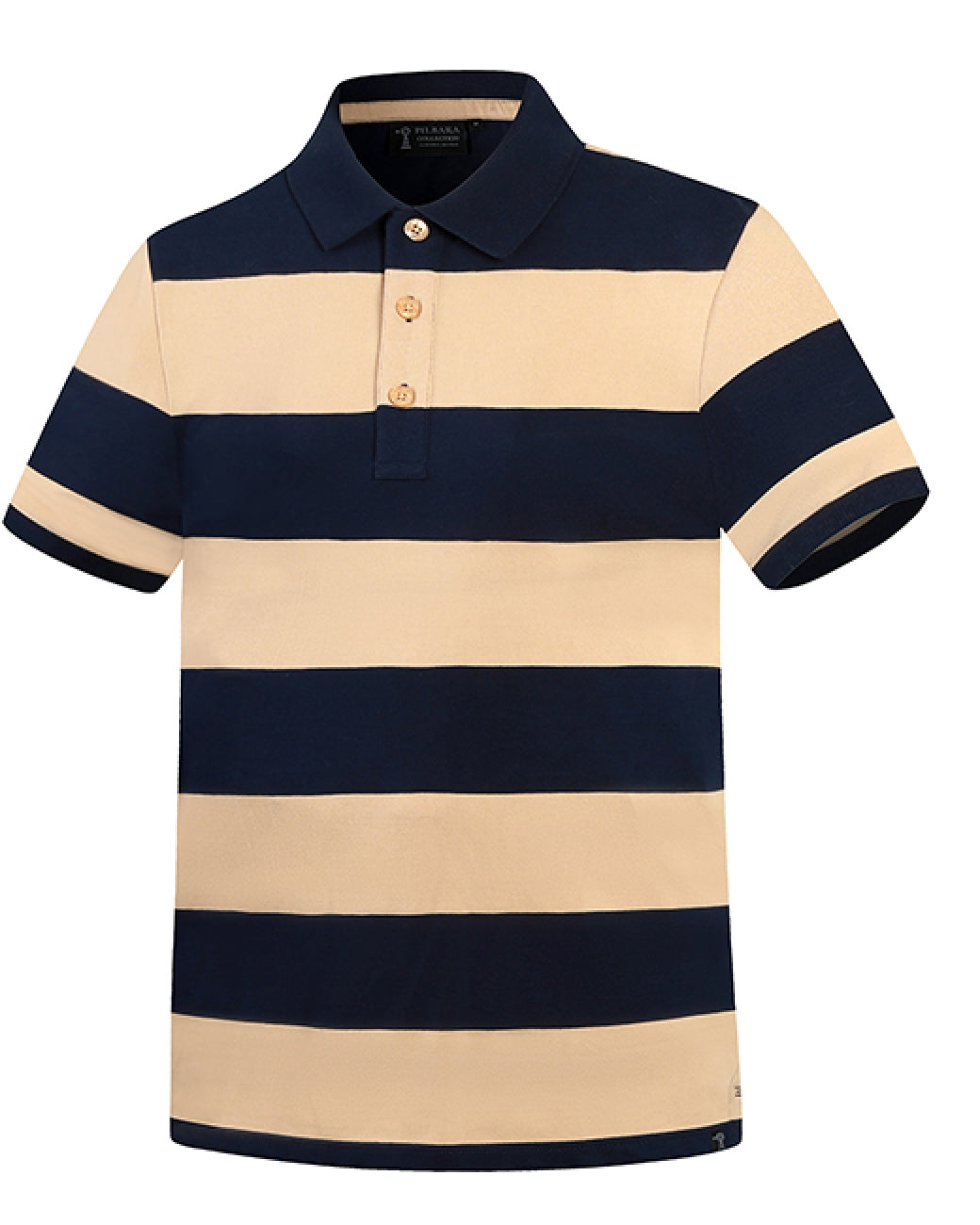 Pilbara Men's Y/D Striped Polo