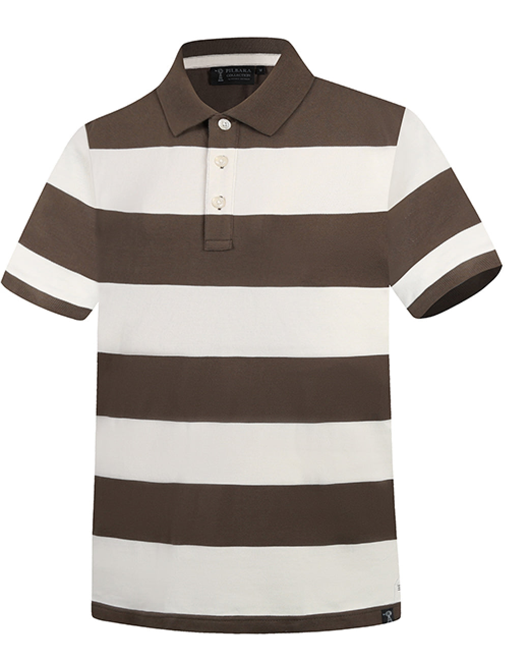 Pilbara Men's Y/D Striped Polo