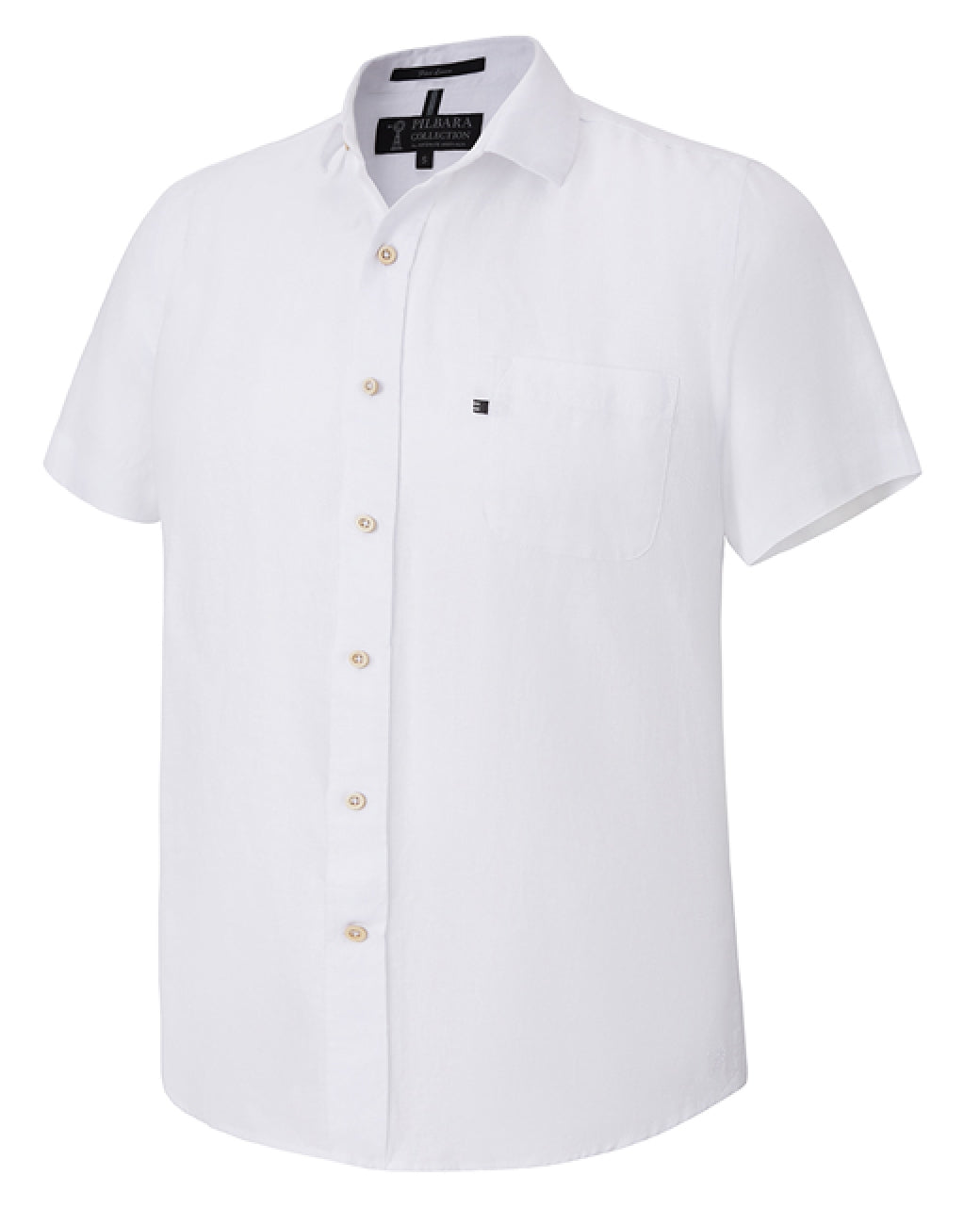 Pilbara Men's Linen S/S Shirt