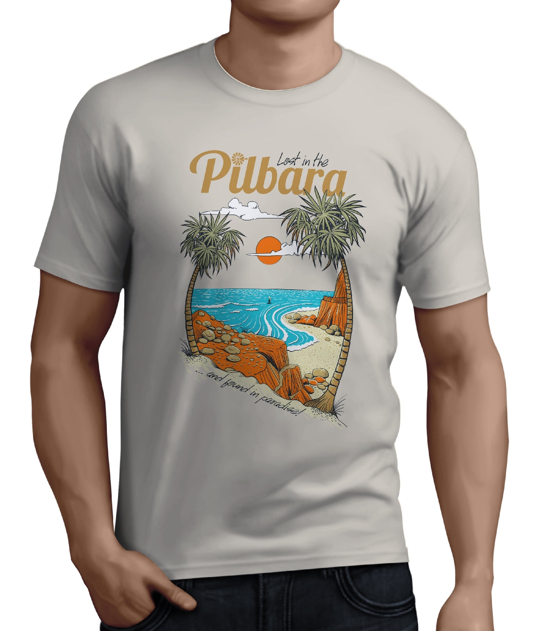 Pilbara Men's Paradise T-Shirt