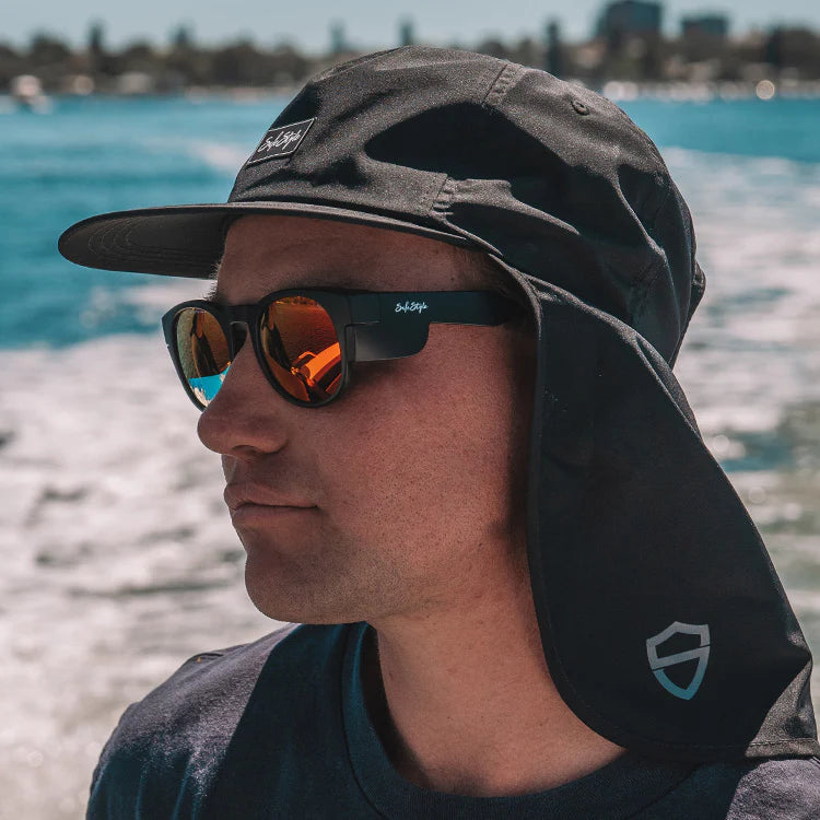 Cruisers Matte Black Frame/Mirror Red Polarised
