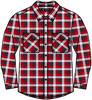 Red-Charcoal-White