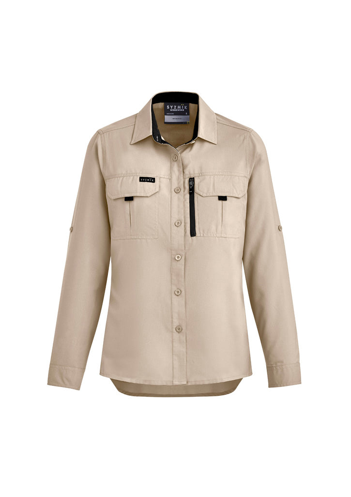 Syzmik - Womens Outdoor Long Sleeve Shirt