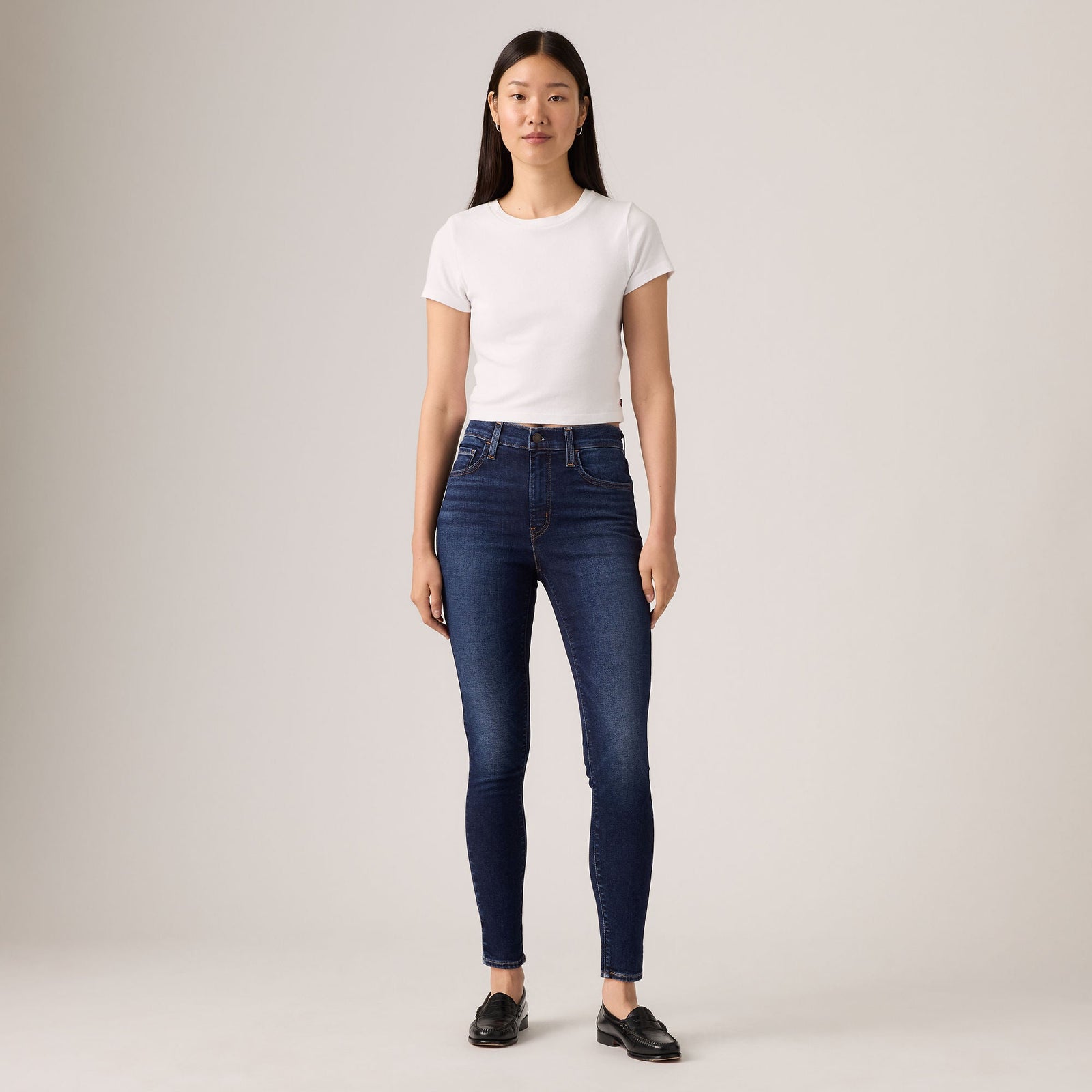 levis womens 720 high-rise super skinny jeans