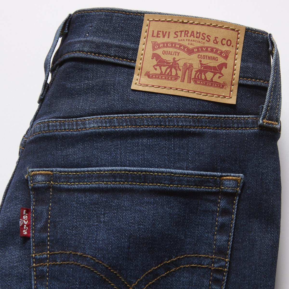 levis womens 720 high-rise super skinny jeans