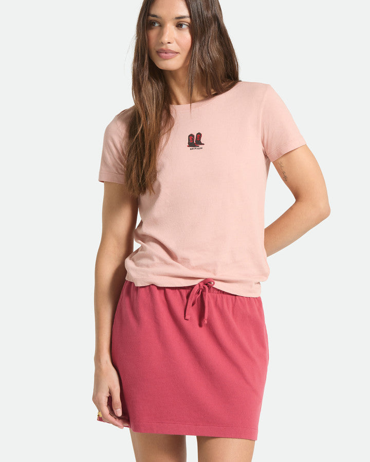 TWO BOOTS SLIM CREW TEE